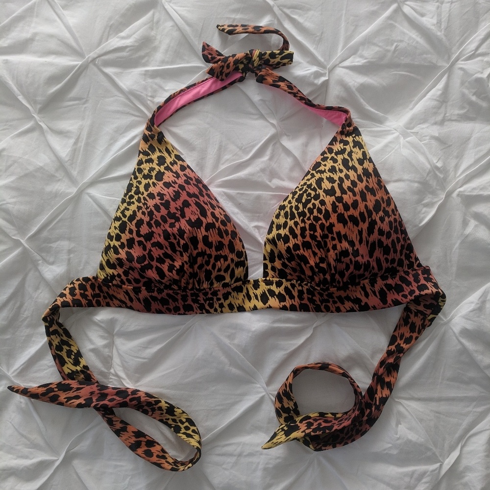 Victoria's Secret Leopard Print Push Up Bikini